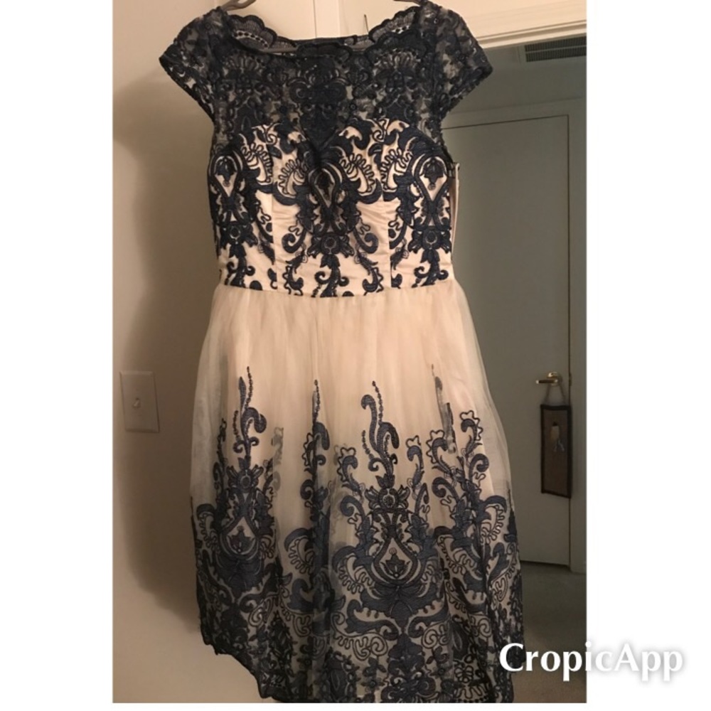 Chi Chi London lace midi dress